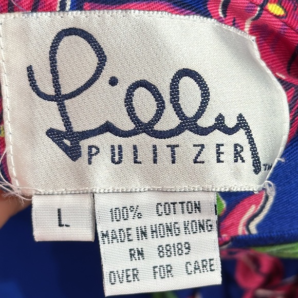 Lilly Pulitzer Vintage Reversible Cotton Bomber Jacket - Picture 14 of 14